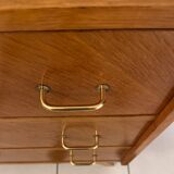 Commode vintage pieds compas