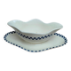 Saucière Terre de fer Salins modèle Damier