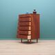Teak chest of drawers, Danish design, 1970s, production: Denmark