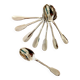 Christofle cluny 8 mocha spoons 10 cm excellent condition