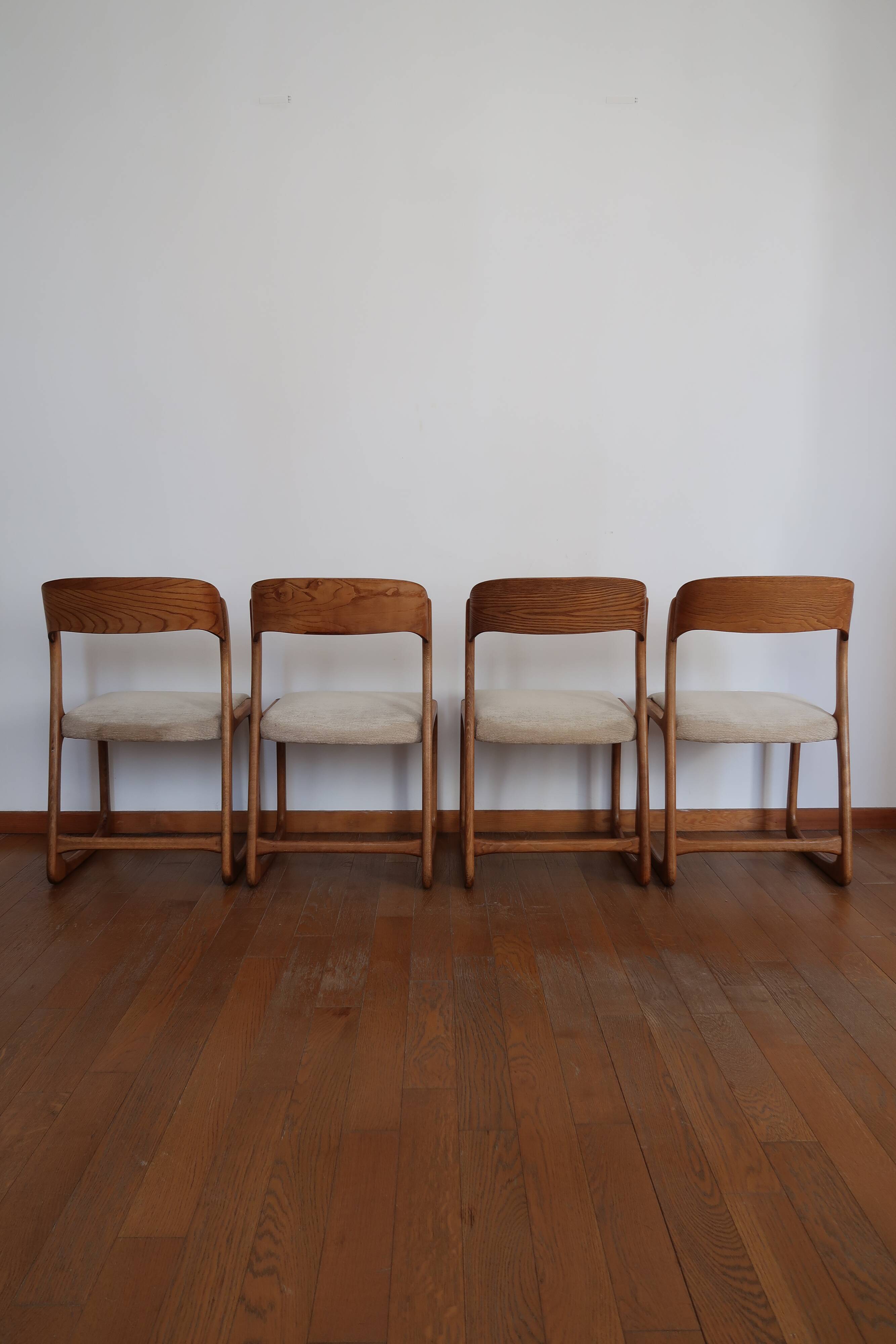 4 chairs "Sled" Baumann