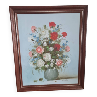 Flower bouquet painting