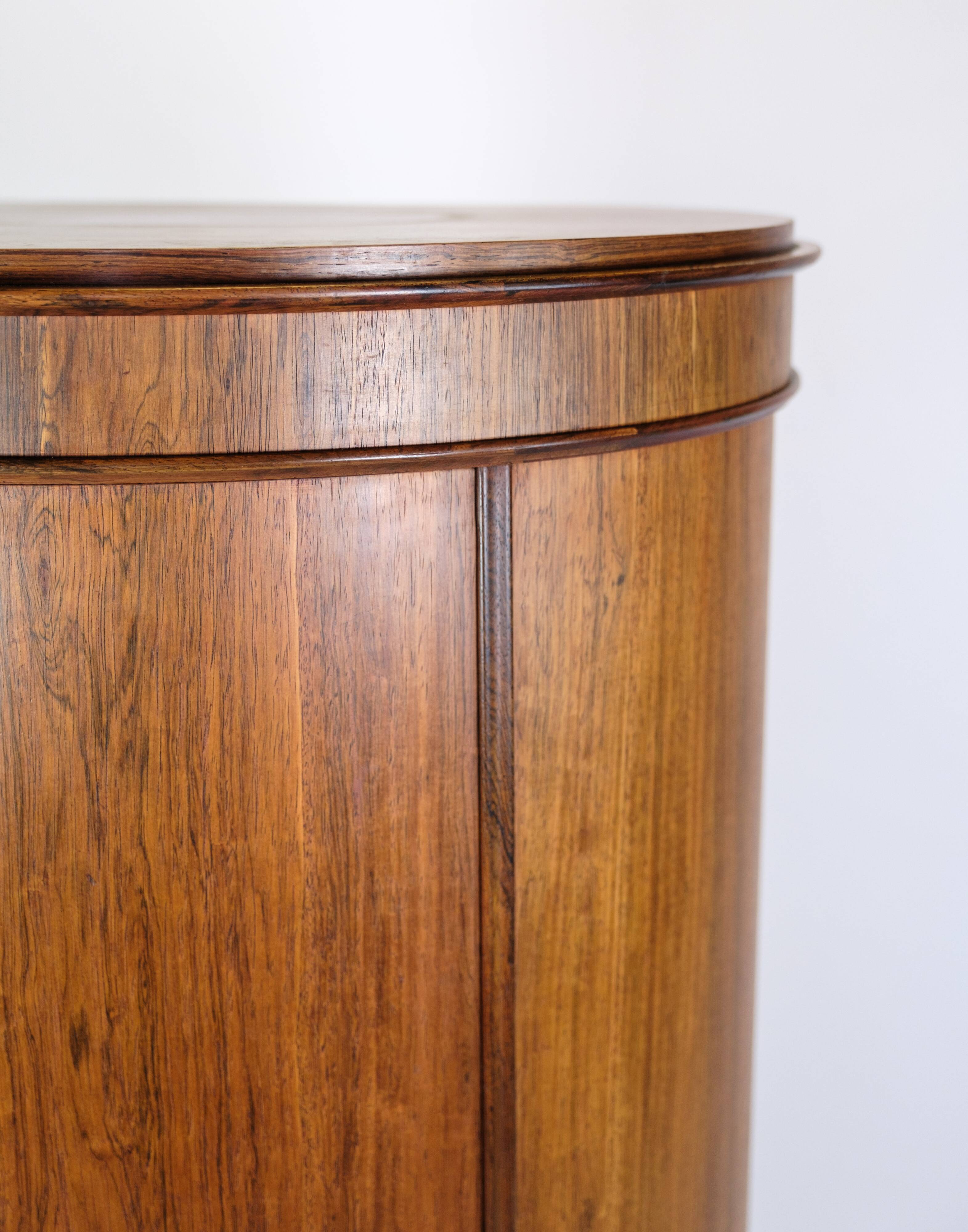 Pedestal cabinet Made In Rosewood By Johannes Sorth Made By Bornholms Møbelfabrik From 1960s