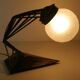 Lampe  fer forgé art déco