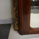 Mahoney carved large mirror 110x180cm