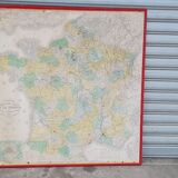 Large map of France by Dufour