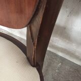 Set table and 6 chairs art deco