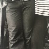Portrait couple fashion 80s. USA