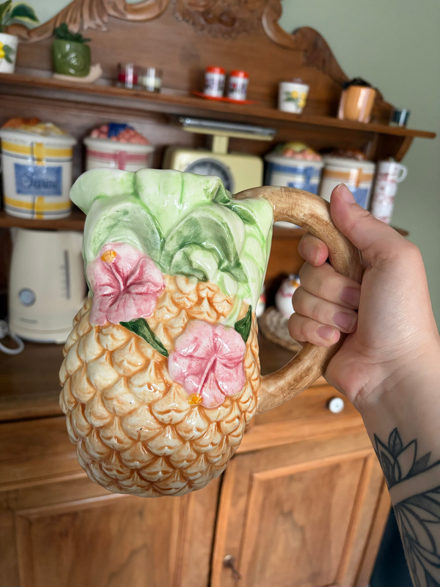 Jug with a spout