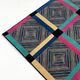 Geometric patterned rug by Missoni, 1980