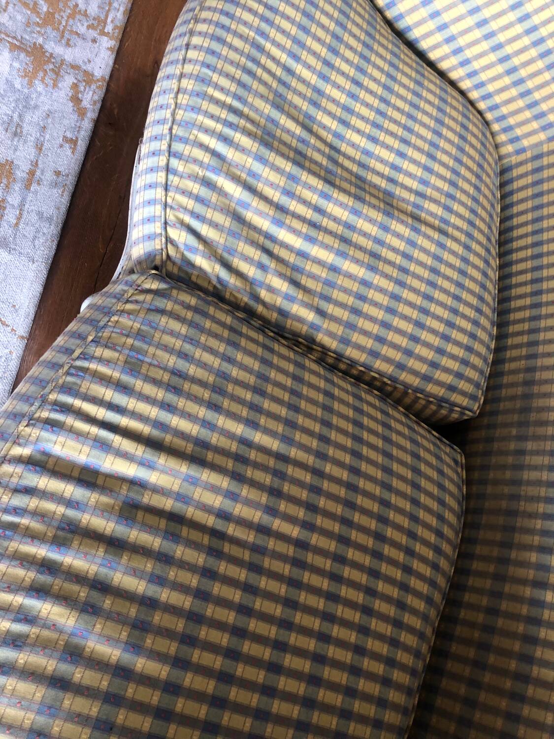 Louis XV rococo sofa and armchair