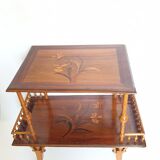 Art nouveau tea table from the Nancy school