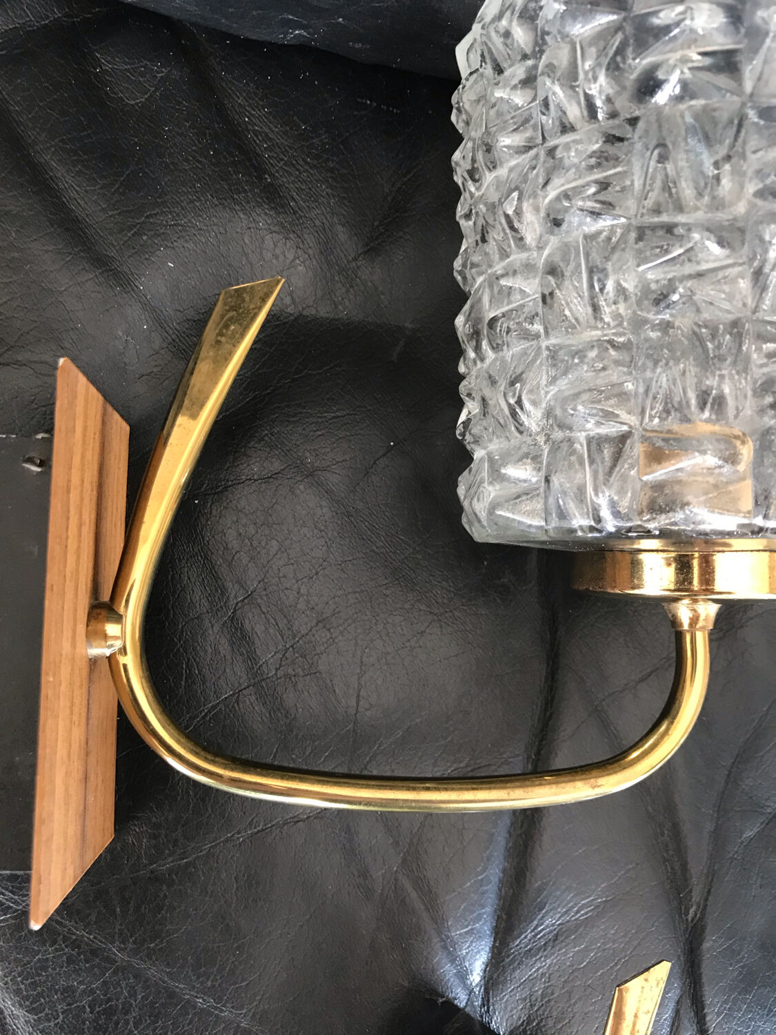 Pair of wall sconces year 70