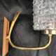 Pair of wall sconces year 70