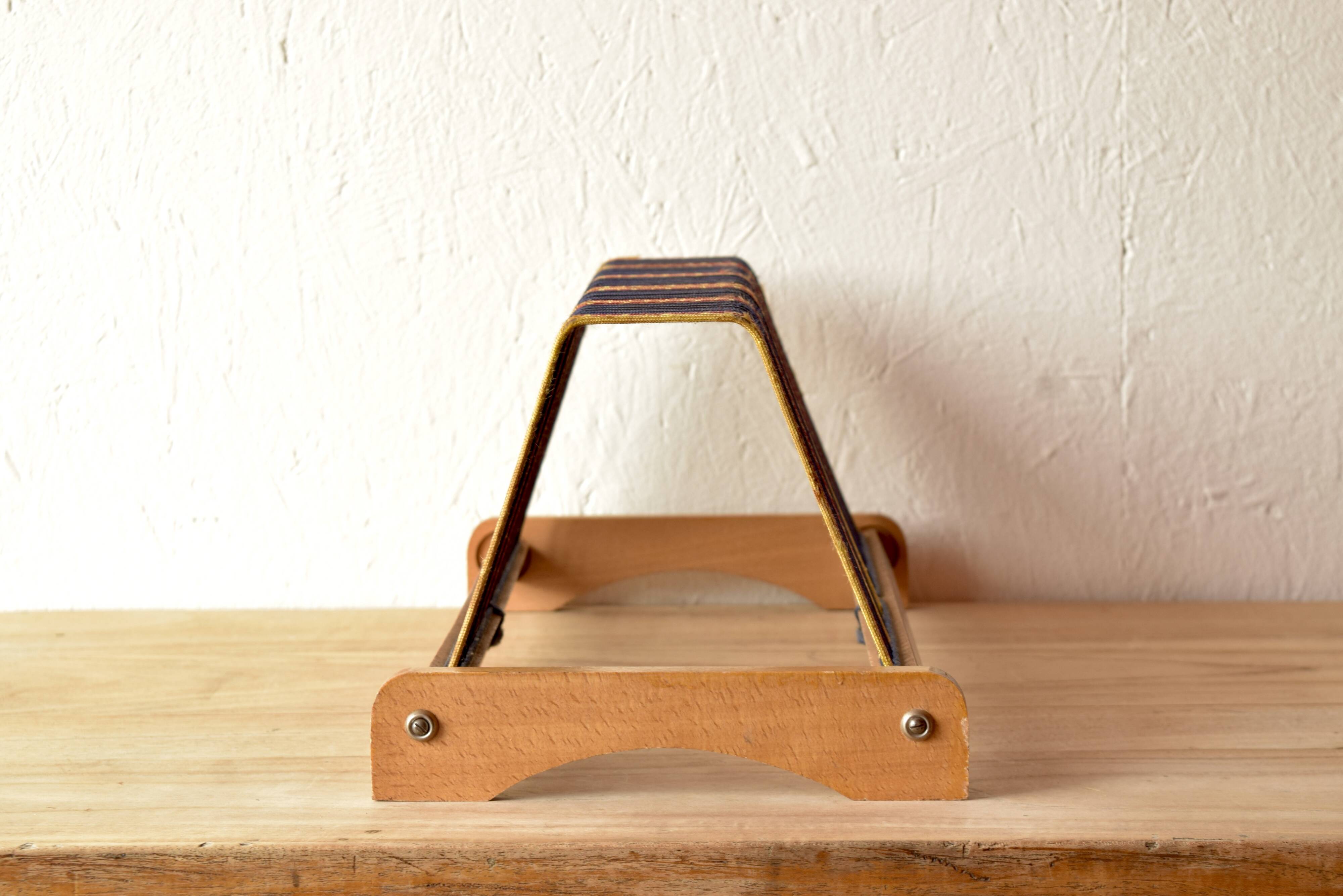 Vintage record holder for 50 vinyls - 1960s