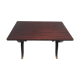 Table basse style empire en bois placage et laiton