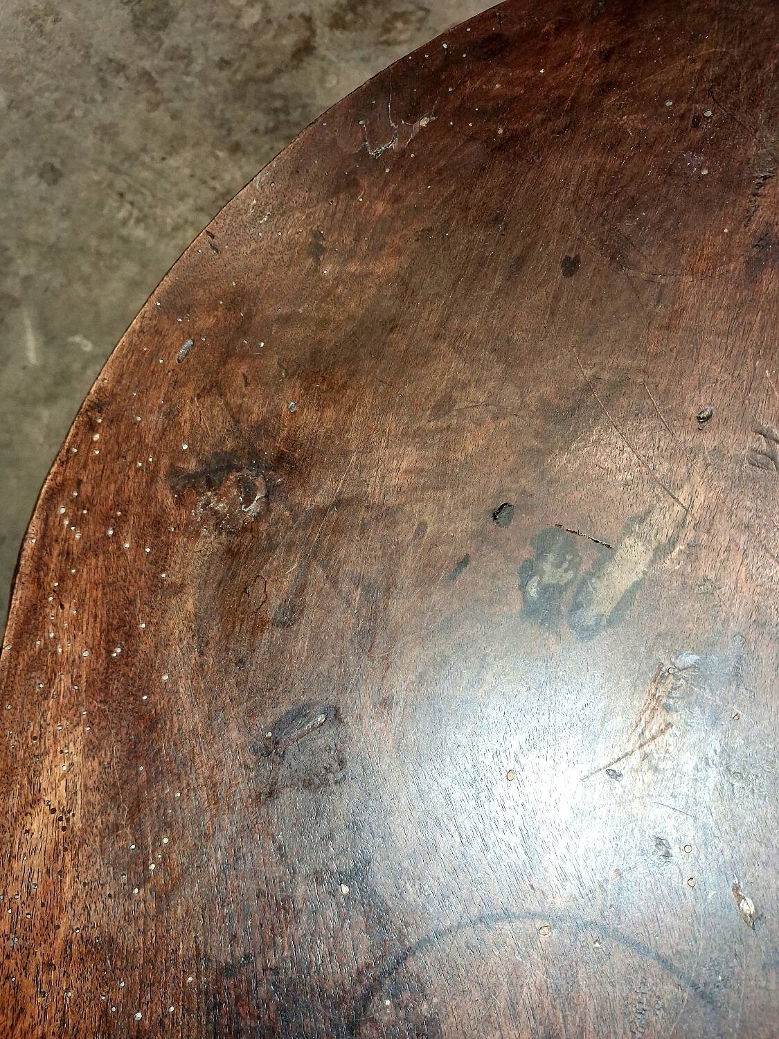 Authentic bistro guéridon table