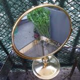 Brass psyche mirror