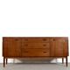 Stylish Vintage Danish Style Teak Sideboard / Dresser. Midcentury Modern