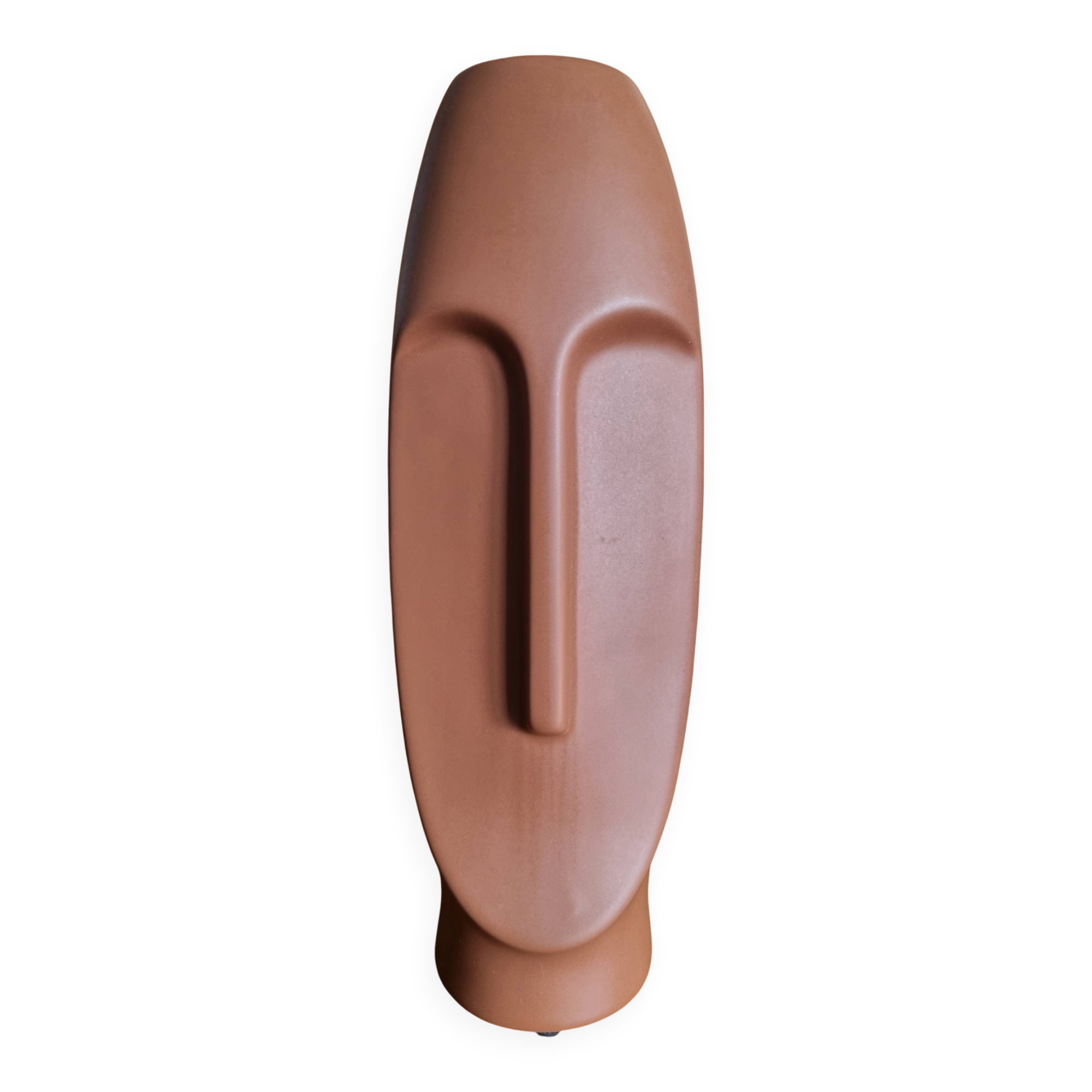 Large Moai Terracotta Vase 38 cm