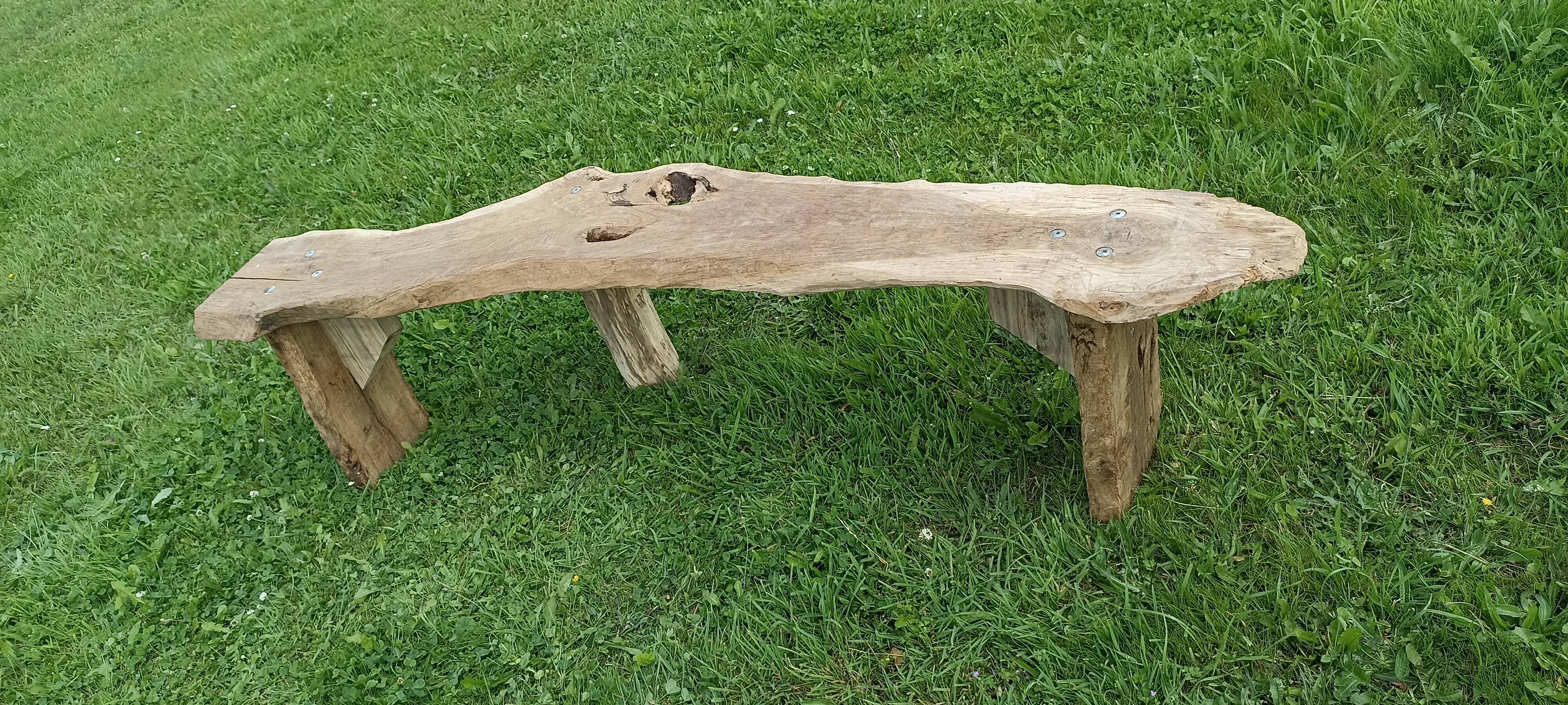 Banc en chêne