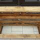 Old church pew