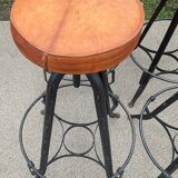 Set of 6 bar stools from the 50s