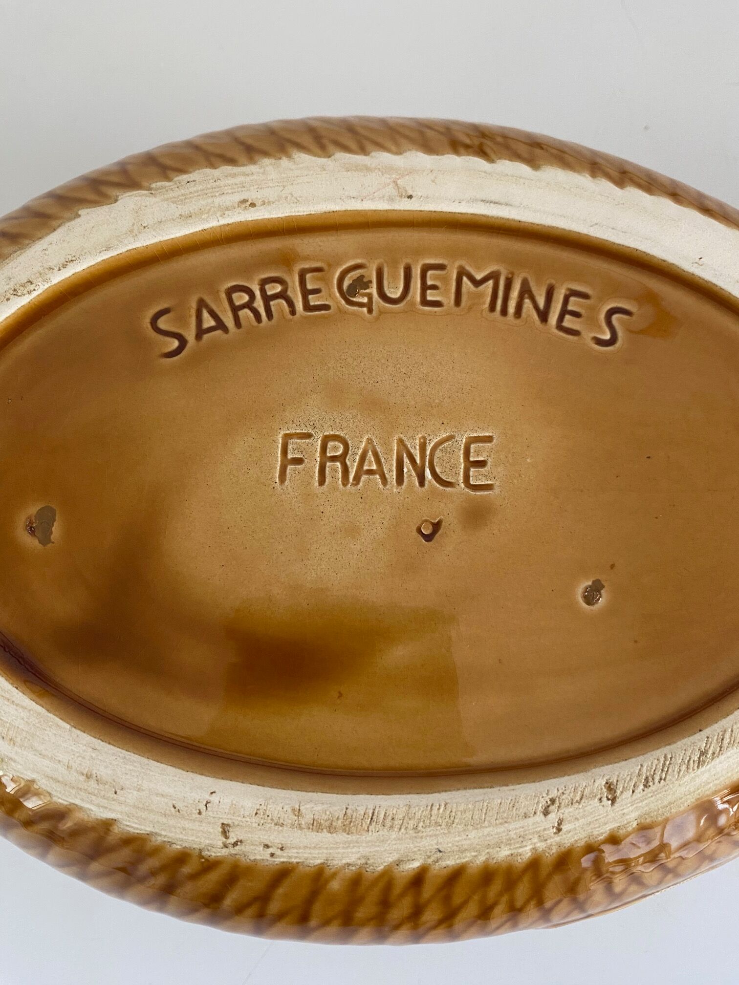 Bouillabaisse dish Sarreguemines