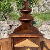 Solid oak corner