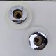 Paire d’appliques design 70’s  Enrico Tronconi