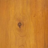 Brutalist style table, or desk, in beech. Circa 1900