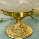 Art Deco lamp with floral patterns