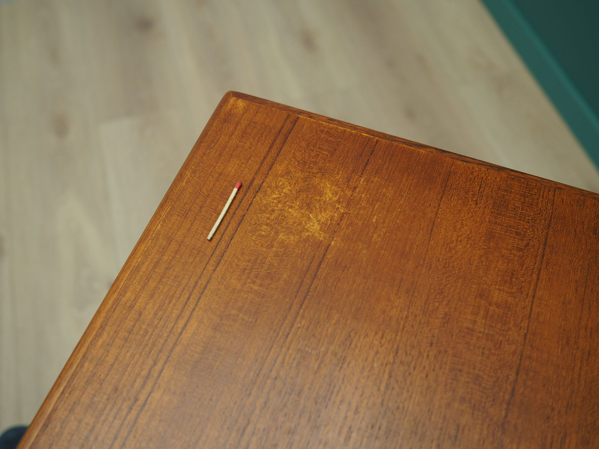 Bureau en teck, design danois, années 1970, design Kai Kristiansen