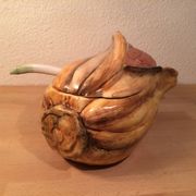 Soup cob of ceramic corn slurry vintage