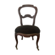 Chaise de style à roulettes