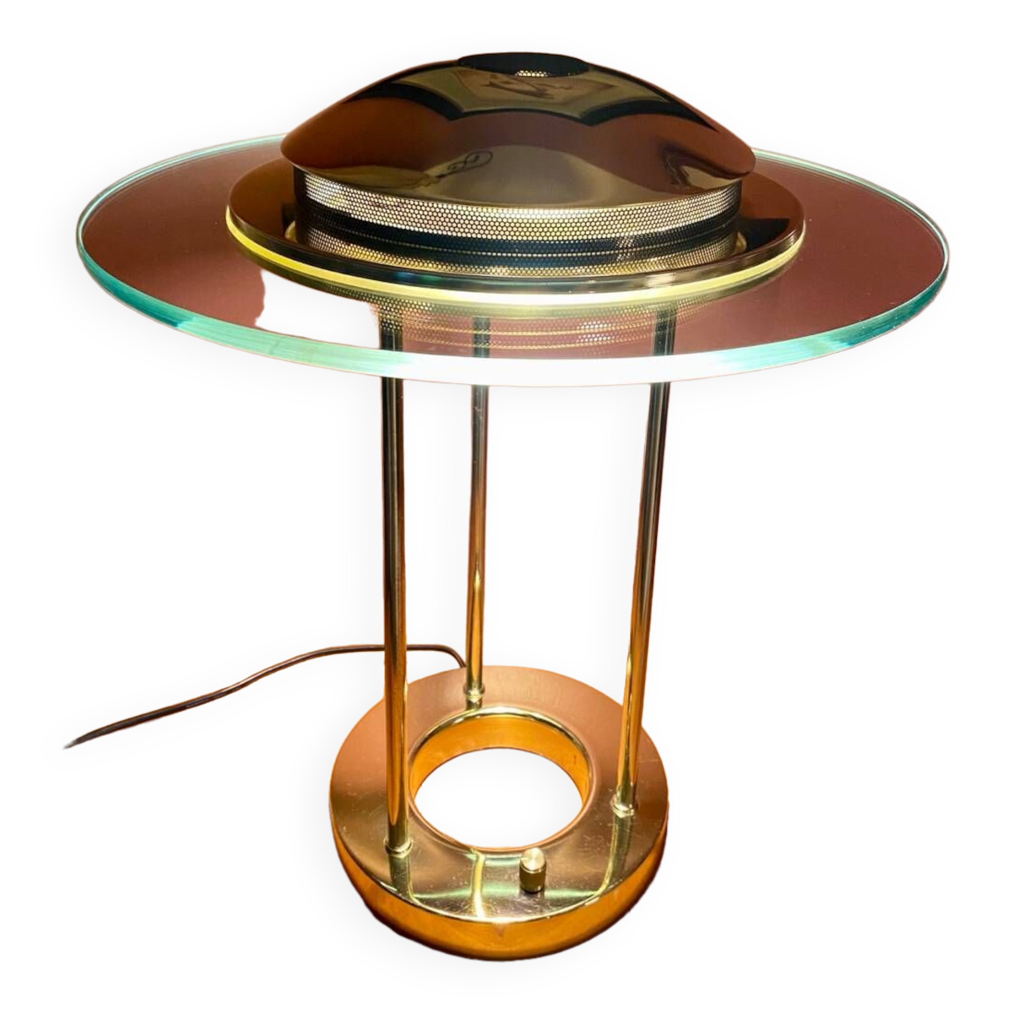 Saturn led lamp by Robert Sonneman 1980