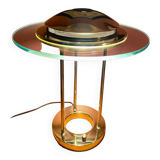 Lampe Saturne led par Robert Sonneman 1980