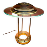 Lampe Saturne led par Robert Sonneman 1980