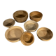 Serie de 7 pots en bois