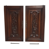 Porte d'un ancien  buffet de style Louis XIII
