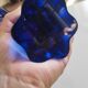 Electric blue Murano vase