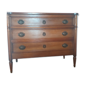 Commode style Louis XVI merisier
