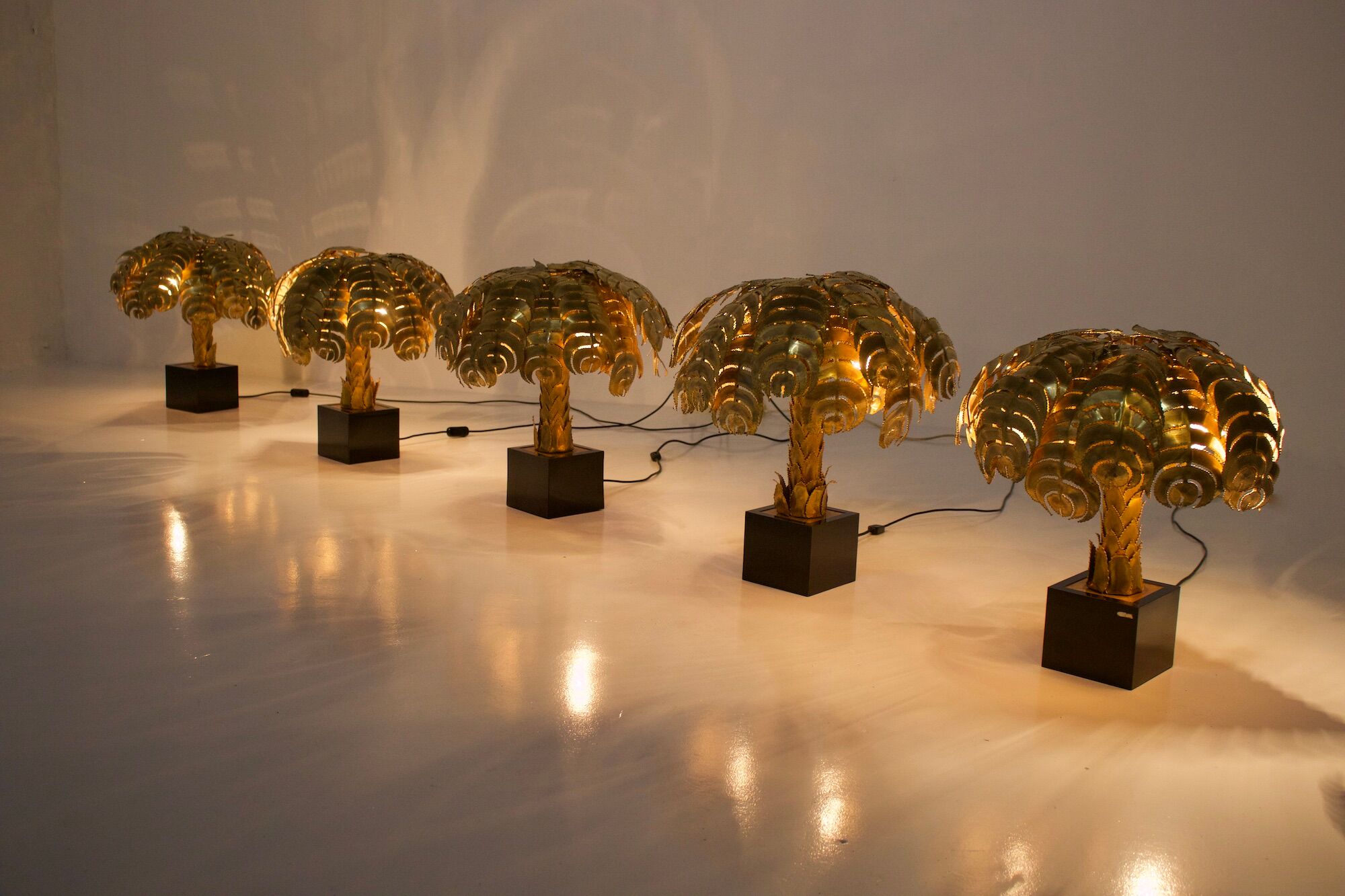 Lampe « palmier » maison jansen | Selency