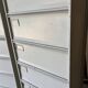 Metal lockers with flaps