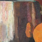 Table "Still Life with Orange" HSP circa 1900