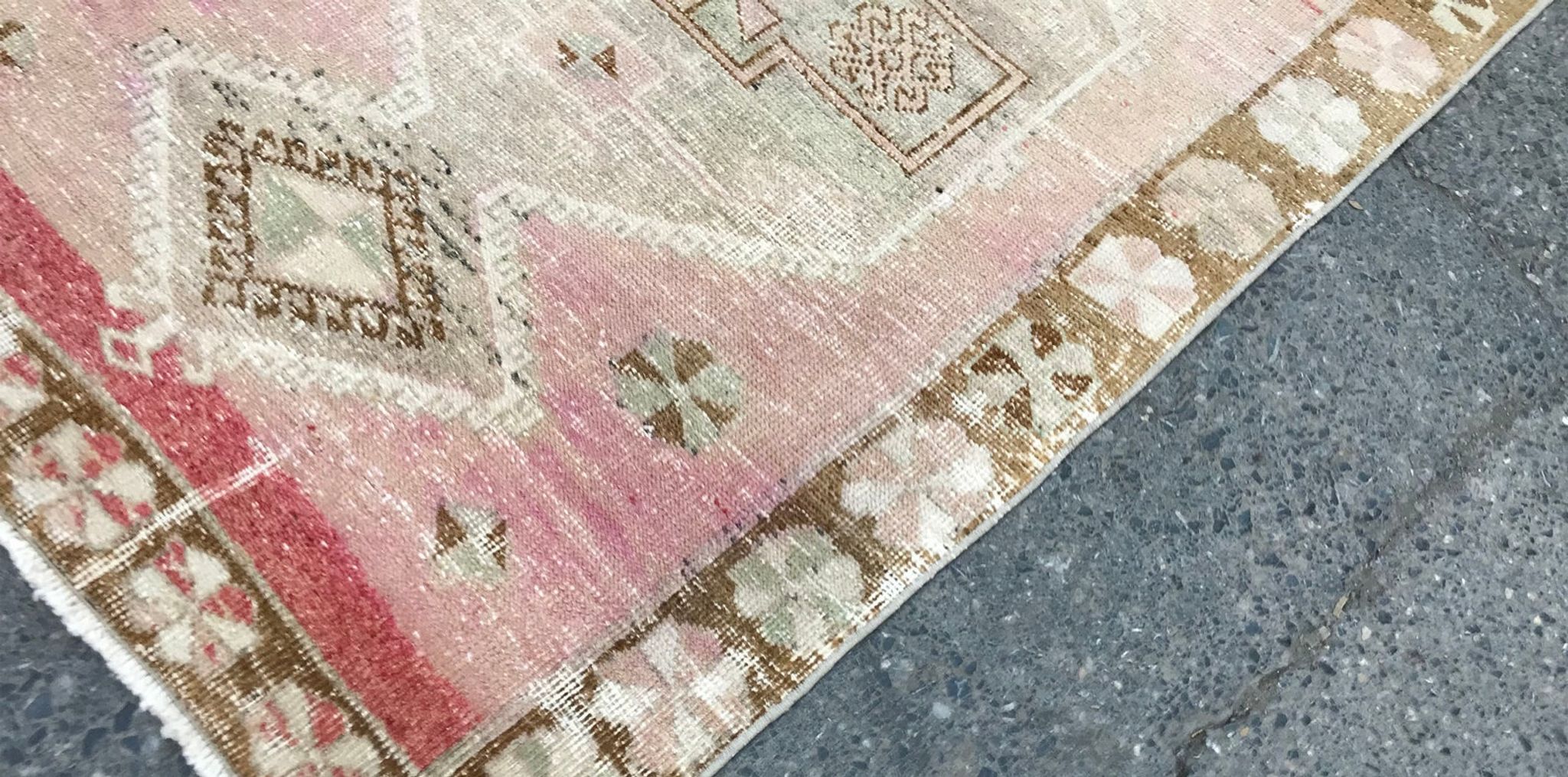 Tapis Oushak 277x100cm