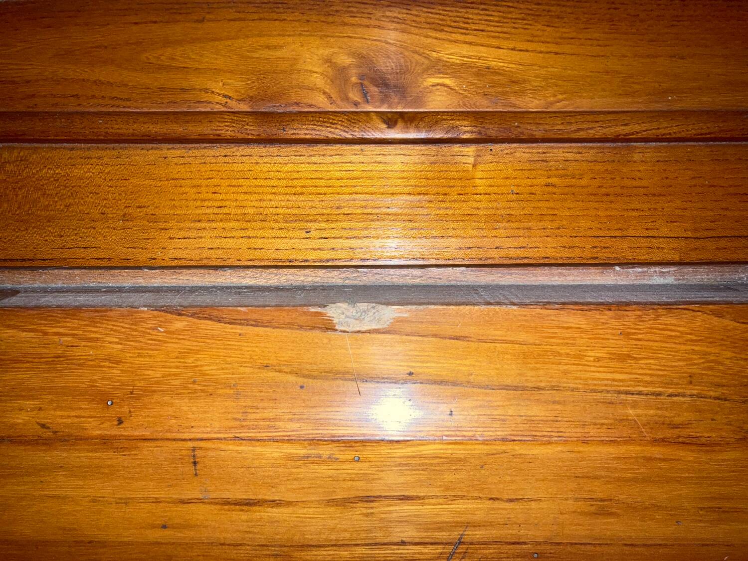 Antique solid oak wardrobe