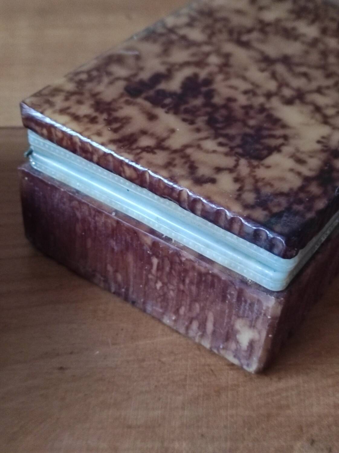 Tobacco set including a vintage stone ashtray.