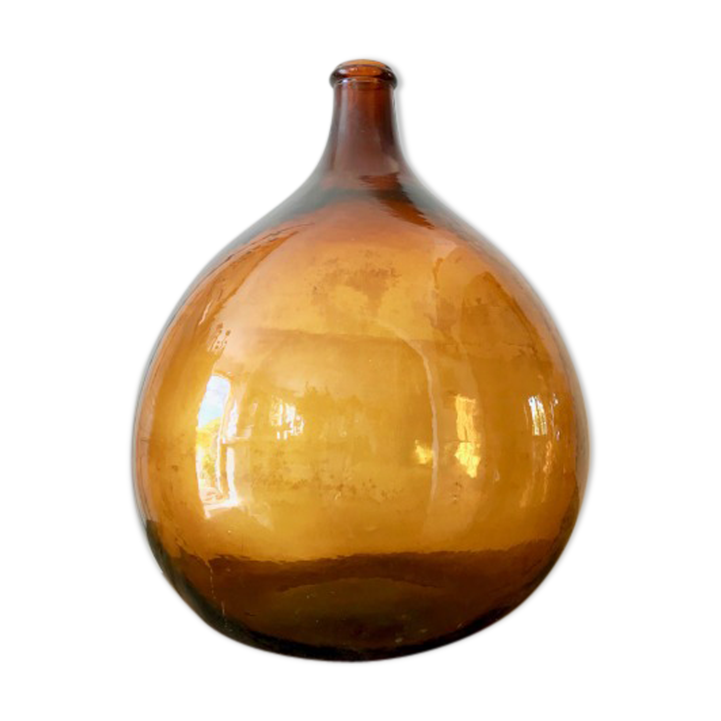 Amber demijohn 25L