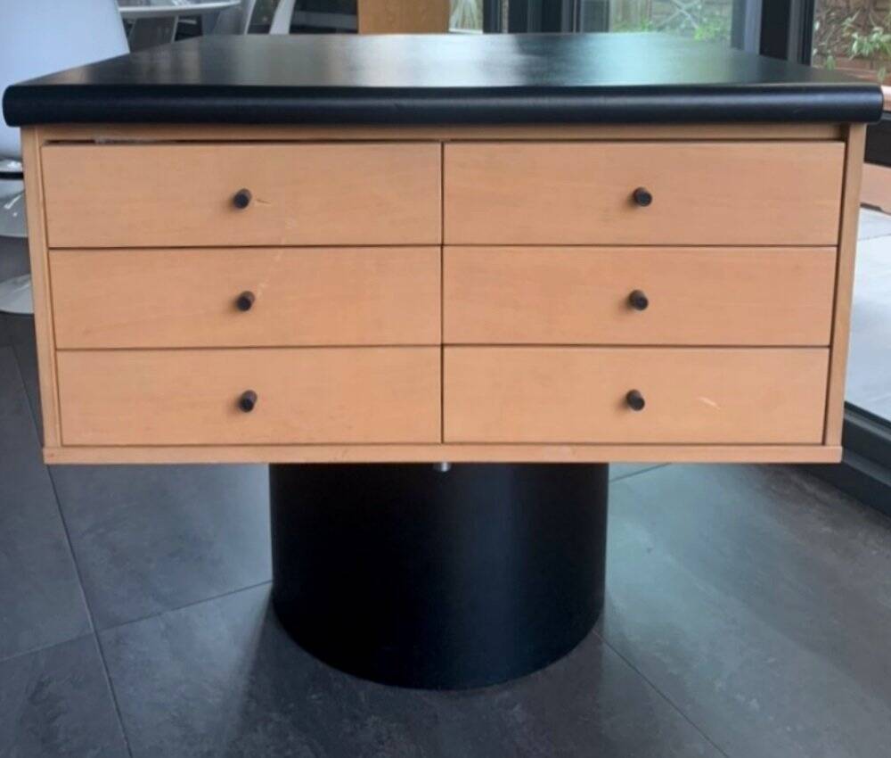 Desk or chest of drawers, Italy, 1990s